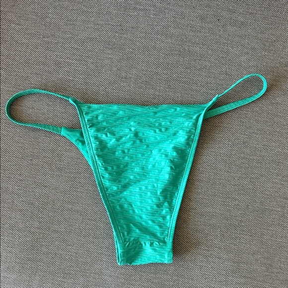 Never Worn Monday Swimwear Barbados Bottom - Jade Jacquard - Picture 3 of 3